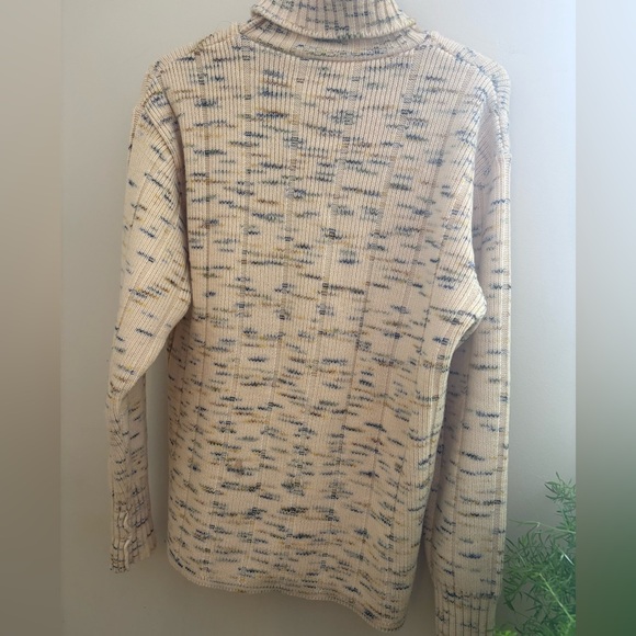 Pure virgin wool.Multicolor Knit Women's Sweater.

Made in Canada 🇨🇦 - Picture 3 of 4